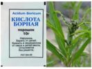 Ang Boric acid kumpara sa aphids