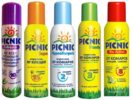 Picknick aerosoler från myggor