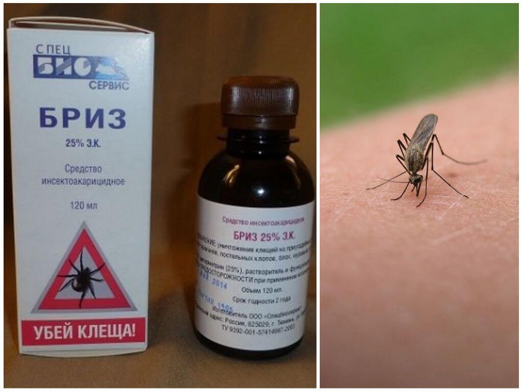 Afhjælp brise mod myg