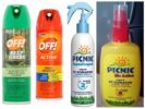 Populaire insectensprays
