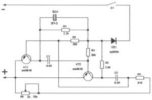 Circuit electronic cu repulsor cu ultrasunete
