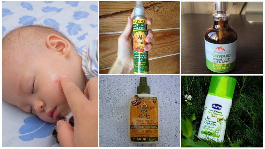 Remedios para mosquitos y mosquitos para niños menores de 1 año
