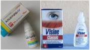 ยาหยอดตาสำหรับ demodicosis เปลือกตา