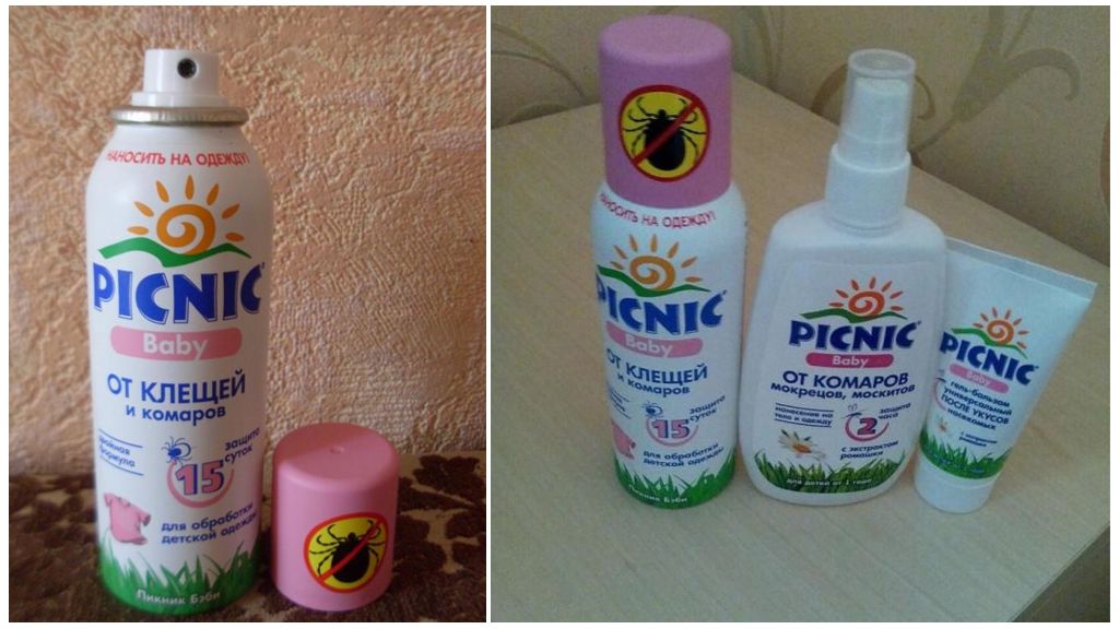 Utrkavanje i aerosol sprej protiv komaraca Picnic Baby